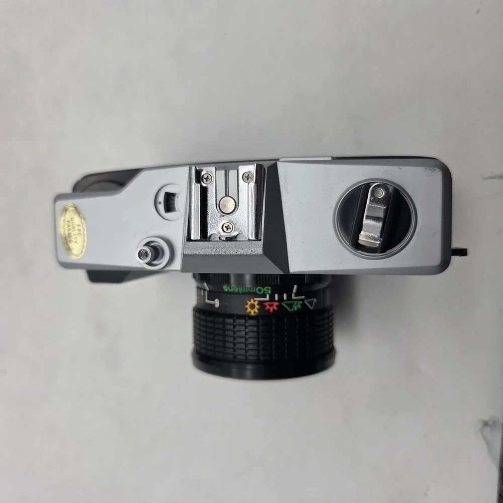 Capital MX-II 35mm plastic film camera w/ original packaging & Case Works! EUC
